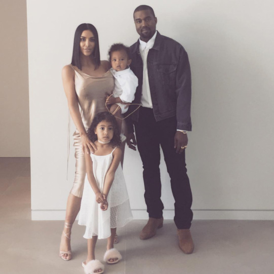 kim-kardashian-kanye-west-north-saint-family