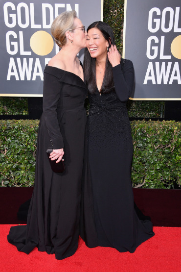 Meryl Streep, Ai Jen Poo Fotoğraf: Getty Images Turkey