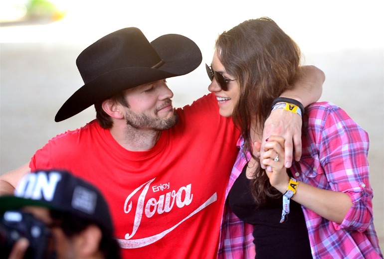 Ashton Kutcher, Mila Kunis