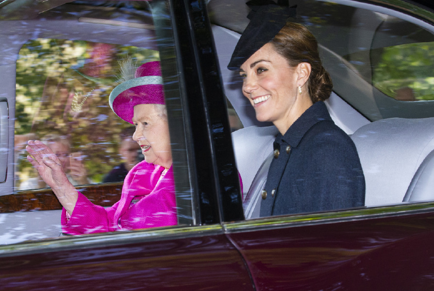 Kate Middleton, Kraliçe 2. Elizabeth
