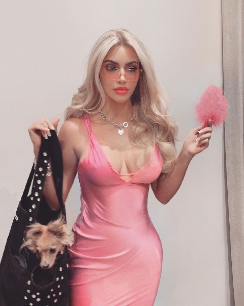 kim-kardashian-blonde-halloween-beauty-instagram
